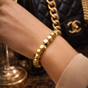 Bracelet en pierre naturelle Pyrite